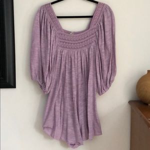 Never Worn Free People Lilac One Piece